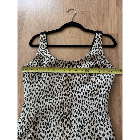 Diane von Furstenberg Arianna Cheetah Animal Print Dress Women’s‎ Size 10 - Picture 6 of 11